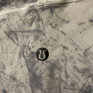 lululemon athletica Gray Patterned Leggings